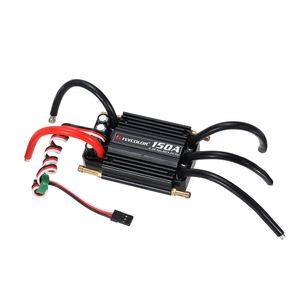 Flycolor Wasserdichter 150 A Brushless ESC Elektronischer Geschwindigkeitsregler mit 5,5 V/5 A BEC für RC-Boote