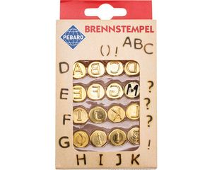 Brennstempel Buchstaben A-L 16-teilig