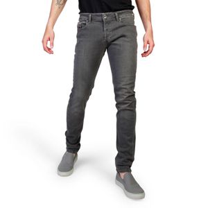 Diesel Herren Marken Skinny Jeans, Karottenjeans, Sleenker, grau, Größe:28, Farbe:Grau, Herstellerfarbe:dimgray
