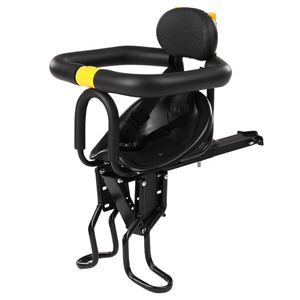 Sicherheit Kind Fahrradsitz Fahrrad Vorne Babysitz Kinder Sattel mit Fußpedale Unterstützung Rückenlehne für MTB Rennrad