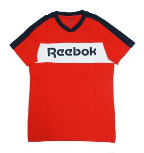 Reebok Herren T-Shirt Color Block red M