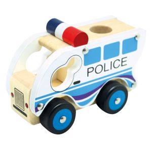 Polizeiauto Holz