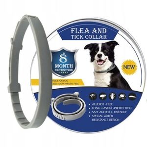 Hundehalsband gegen Flöhe, Zecken, funktioniert 8 Monate, Umfang 62cm   maximalen Schutz für Haustiere, wasserdicht ab 7 Wochen Alter