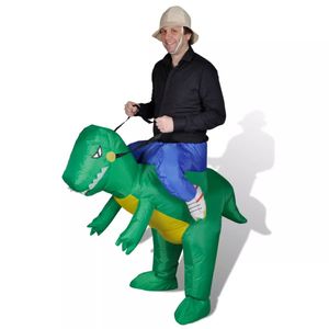 Dinosaurier Dino Kostüm Aufblasbar Faschingkostüm Karneval Party