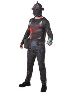 Fortnite Herren Kostüm Black Knight Karneval Fasching Halloween Gr.S