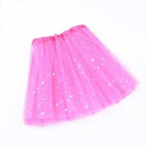 Lesklá LED sukně PRINCESS Pink