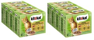 KITEKAT Portionsbeutel Multipack Markt-Mix in Gelee 2x 4 x 12x85g
