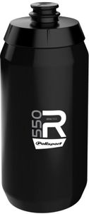 Fľaša na vodu POLISPORT R550 čierna so skrutkovacím uzáverom 550 ml