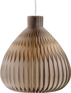 Hängedeko 'Honeycomb', Papier, beige, Höhe: 38 cm