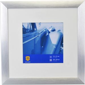 Henzo Fotorahmen - Luzern - Fotogröße 20x20 cm - Silber