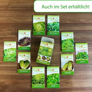 Feldsalat Volhart 3 Samen - Valerianella locusta - Salatsamen - Gemüsesamen - Saatgut für 300 Pflanzen