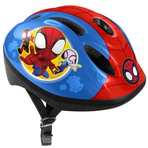 Marvel Spidey Fahrradhelm Adjustable Blau/Rot Größe 52-56 cm (S)
