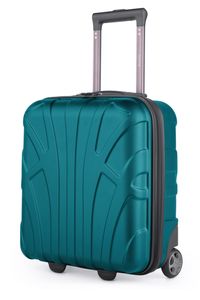 Suitline - Příruční zavazadlo Underseat 45 cm, kabinový kufr 45x36x20 cm EasyJet zdarma, 30 litrů, aqua green