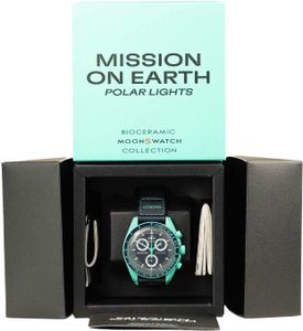 Omega x Swatch Moonswatch Mission on Earth l Polar Lights Omega x Swatch Moonswatch Mission on Earth l Polar Lights