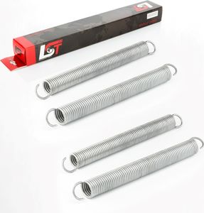 4x Garagentorfedern 430mm 68 Windungen Zugfeder Garage Tor Feder verzinkt