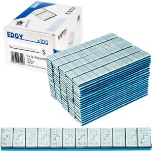 100 Streifen STIX Klebegewichte 60G (12x5G), Stahl, verzinkt,