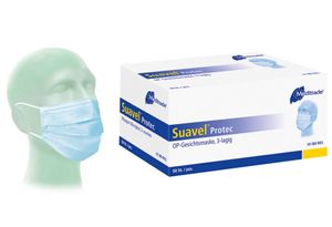 50 Stk. OP Masken / Medizinischer Mundschutz von Meditrade