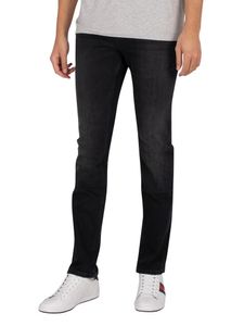 Tommy Jeans Herren Scanton Slim Jeans, Schwarz 36W x 32L