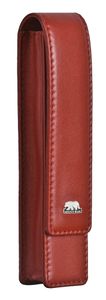 Brown Bear Schreibgeräte-Etui Leder Rot für 1 Stift mit Magnet-Verschluss