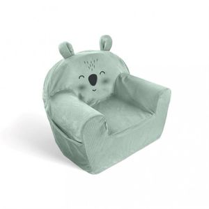 Kindersessel für Jungen und Mädchen,Babymöbel,Kindersofa,gemütlich mit waschbarem Bezug und Aufbewahrungsfach für Spielsachen Koala A003 50x35x45