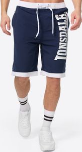 Pánske plážové šortky Regular Fit CLENNELL Navy/White 4XL Lonsdale