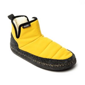 Nuvola Schuhe New Wool Mustard, UNBOW676