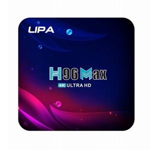 Lipa H96 Max Android TV-Box 2-16 GB Android 11 - Streaming box - IPTV box - Mediaplayer - 4K-Decoder - Apps über Play Store und Internet - WLAN und Ethernet - Dolby-Sound - Mit Kodi, Netflix, Disney+ und mehr - Bluetooth