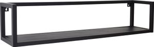 LOFT42 Vegas Wandregal - schwarz- 90x20x20 LOFT42 Vegas Wandregal - schwarz- 90x20x20