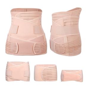 3 in 1 Bauchbandage nach der Geburt – Bauchband nach der Geburt – Body Shaper – Shapewear für die Taille – Postoperation & Rückenstütze(M)