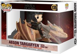 FUNKO POP! - Television  -  House of the Dragon Aegon Targaryen with Sunfyre  135