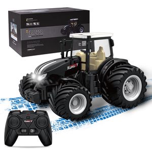Ferngesteuerter Traktor Ferngesteuert, Traktor Spielzeug ab 2 3 4 5 Jahre, Spielzeug Traktor mit Licht, Weihnachts Geschenke für Kinder Age 2 3 4 5