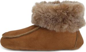 Lammfell Hausschuhe - IBIZA COGNAC - Schuhgröße: EUR 37