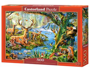 Puzzle 500 Leśne życie B-52929