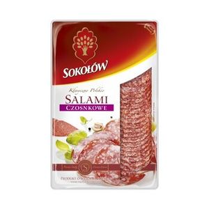 Salami Knoblauchscheiben 100 G Salami von Debica