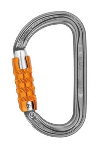 Petzl Am'D Asymetrická hliníková karabína na lezenie, uzáver: Triact-Lock
