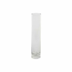Vase DKD Home Decor Kristall Durchsichtig (5 x 5 x 25 cm)