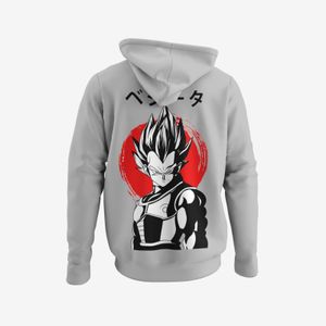 Kurtka z kapturem męska Vegeta Saiyajin Goku Dragon Street Anime Manga Hoodie