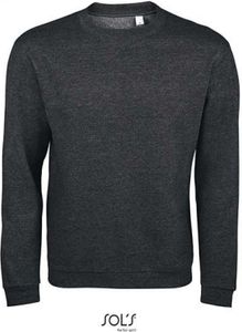 SOLs 01168 | Herren Sweatshirt Spider 50% Baumwolle / 50% Polyester - Farbe: Charcoal Melange - Größe: XXL