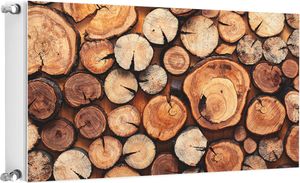 Magnet Heizkörperverkleidung Heizkörperabdeckung 100 x 60cm Holz