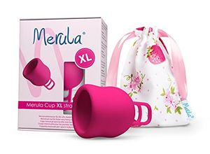 Merula Cup Menstruationstasse XL Farbe - Strawberry