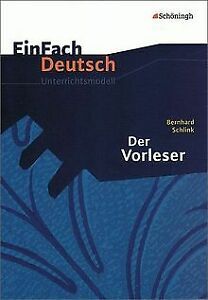 Der Vorleser. Mit Materialien. Einfach Deutsch (Kla...  Book