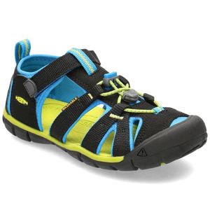 KEEN Seacamp Ii Cnx Sandale Kinder black brilliant blue 34