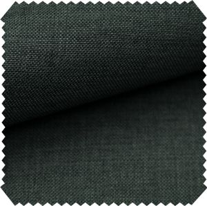 novely® LUSO - Fein Gewebter Polsterstoff - Melierter Bezugsstoff - Robuster Möbelstoff - Pflegeleichte Meterware 1lfm - Farbe: 08 Schwarz-Olive