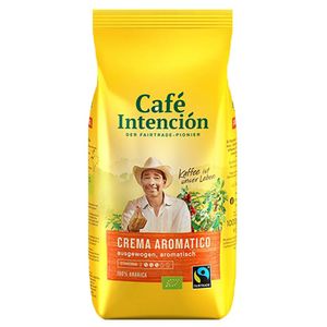 Café Intención ecológico Caffè Crema | Fairtrade | ganze Bohne | 1000g