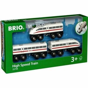 Expresný vlak so zvukom, drevo, 3 kusy BRIO 63374800