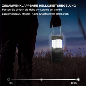 LED Campinglampe, Wasserdicht LED Camping Laterne, Notfallleuchte, Angeln, SOS, Ausf?lle