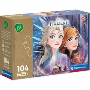 Clementoni 27154 - Frozen 2 - 104 Teile Puzzle - Special Series Puzzle - Play for Future