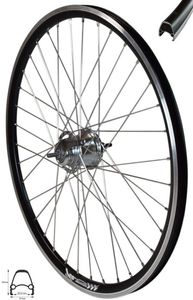 REDONDO 26 Zoll E-Bike Hinterrad Laufrad Felge Shimano Nexus 7 Rücktritt Bremse