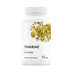 Thorne Research, Vitamin D3, Depot, 10000IU, 60 Kapseln