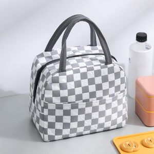 Kleine Kühltasche Faltbar,Mini Lunchtasche Wasserdicht Lunchbag, Lunchtasche Thermotasche Kühltasche Picknick Handtasche Isoliertasche (Asche)